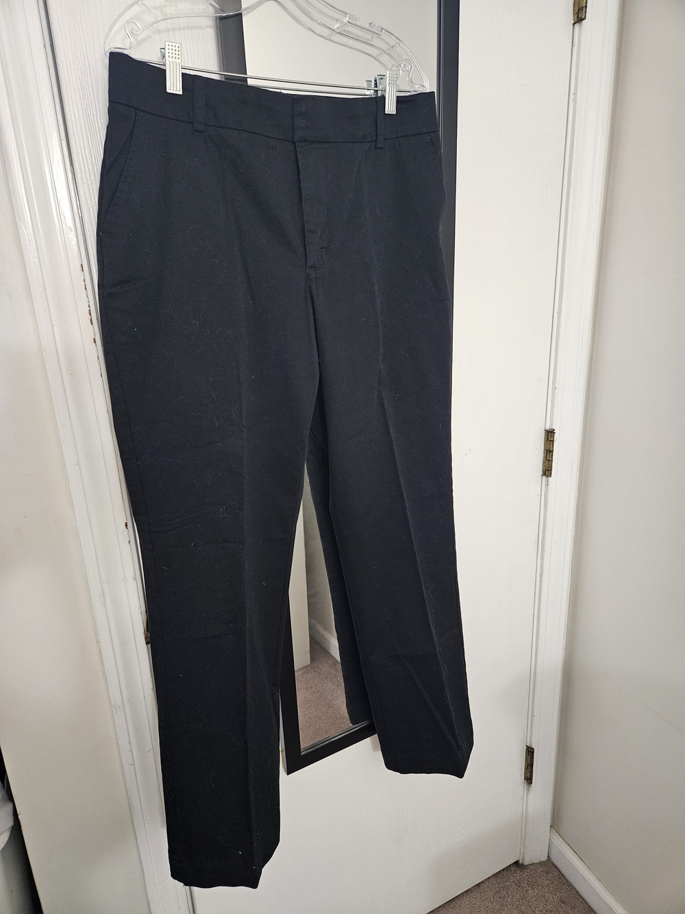 Lee Women's Black Khaki Pants - Straight Leg